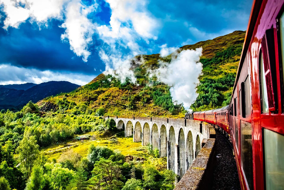 Scotland train Journey